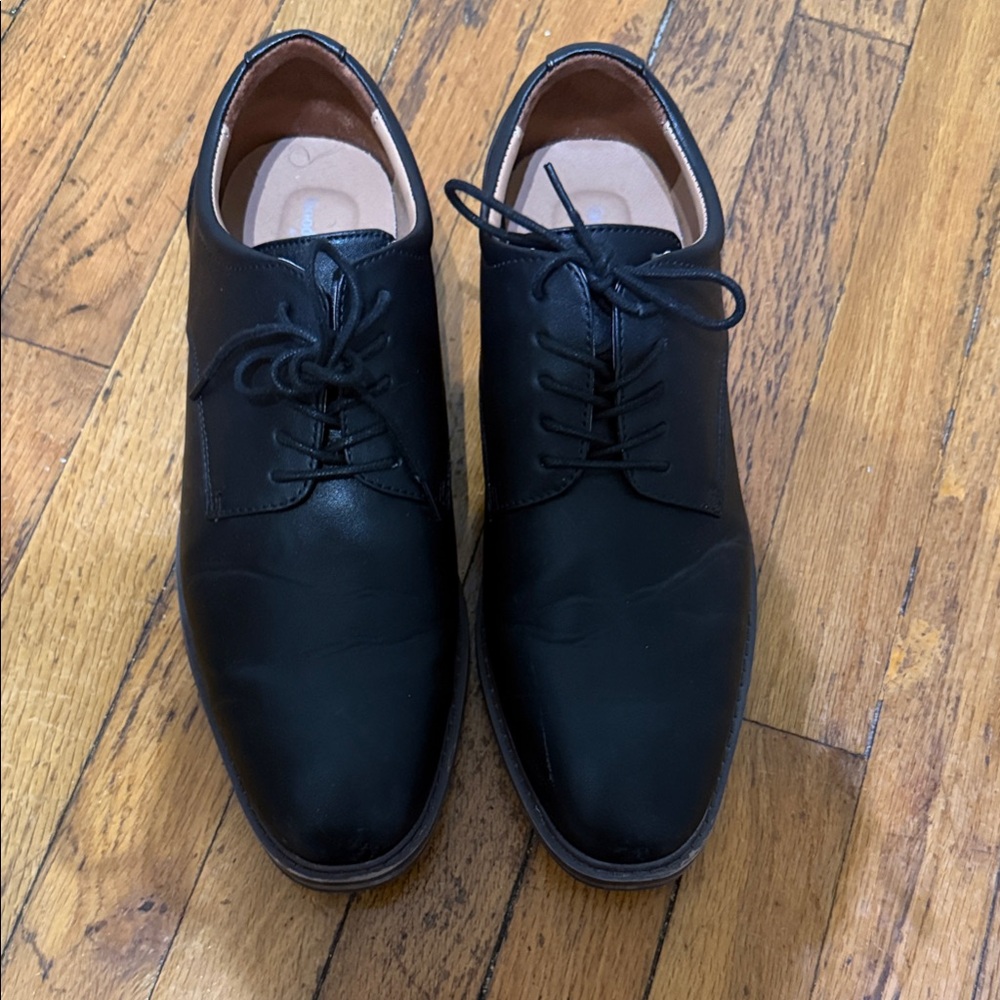 Goodfellow & Co Black Leather Derby Shoes